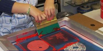 Printmaking  Workshop for Kalila and Dimna fables