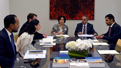 H.E Shaikha Mai Receives Minister of Works, Cultural infrastructure projects in Manama & Muharraq discussed

