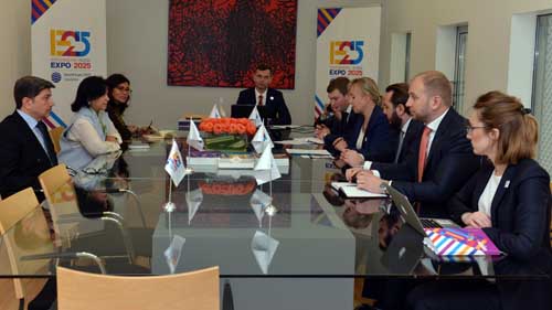 H.E Shaikah Mai Receives 2025 Russian Expo Delegation, Enhancing cultural relations between both countries highlighted

