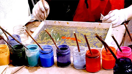 5 PM At Bab Event  Workshop on “The Art of Ebru”, Registration required 