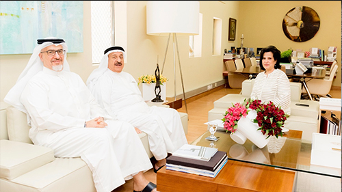 H.E Receives Deputy Group Chairman to Discuss, Youssef Bin Ahmad Kanoo Family Planned New Museum 