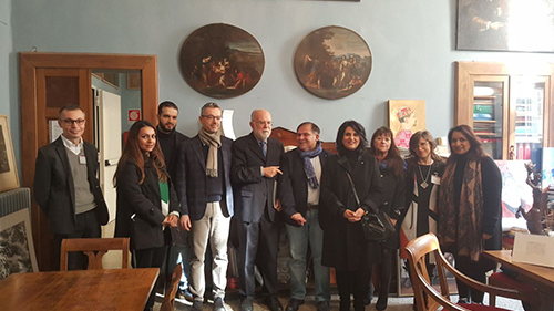  هيئة الثقافة في مدينة تورينو الإيطالية، لبحث سبل التعاون المشترك مع أكبر المراكز الثقافية في المدينة