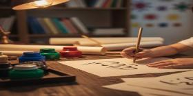 The Young Artisan - Beauty of Arabic Calligraphy with Trainer Ahmed Al-Rifa