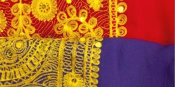 Embroidery of Thobe Nashal