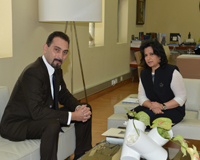 Minister of Culture Receives Italian Ambassador
