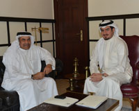 Tourism Assistant Undersecretary receives MP Hassan Bu Khammas
