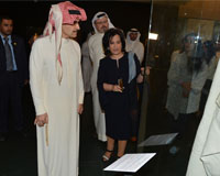 HRH Alwaleed bin Talal Visits Heritage Festival “Weaving Colours’
