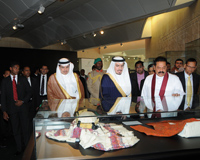Sri Lankan President visits Bahrain National Museum
