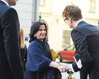 Minister of Culture attends Marianne & Sigvard Bernadotte Arts Award-distribution ceremony

