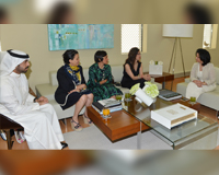 Minister of Culture Receives Visionaires Chairman and Artists
