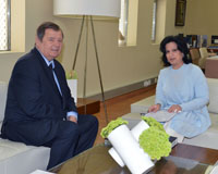 Minister of Culture receives Russian Ambassador
