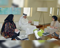 Minister of Culture receives Tamkeen Board Chairman to Discuss Bahrain’s Promotion Projects
