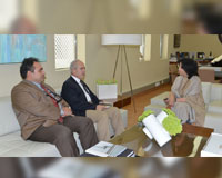 Minister of Culture Receives Greek Ambassador

