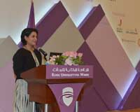 Royal University for Women Conference on ‘Women and Society’ H.E Shaikha Hala: “Creativity is born from a pen, words and a painting brush.”