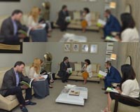 H.E Shaikha Mai Receives a High Profile Russian Cultural Delegation
