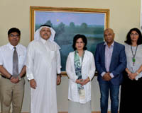 H.E Shaikha Mai Receives a Delegation from World Marketing Summit, Ways to help Bahrain host the next international WMS’ Conference discussed

