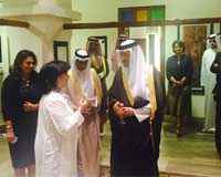 HRH Prince Sultan bin Salman bin Abdul-Aziz Al Saud Visits House of Poetry
H.E: “We are honored by this visit that heralds future culture cooperation.” 
