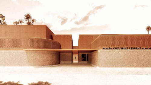 H.E Attends the Opening Ceremony of Yves Saint Laurent Museum in Marrakech