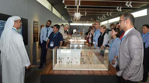 The 42nd World Heritage Meeting delegates Visit Al Khamis Mosque Site