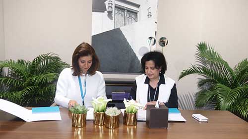On the Sidelines of the 42nd meeting of the World Heritage Committee, Memorandum of understanding between ARC_WH and the National Association for the Conservation of Petra, Jordan.