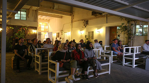 Open- Air Cinema Yateem Initiative  Screens “Unfinished Spaces ” Movie