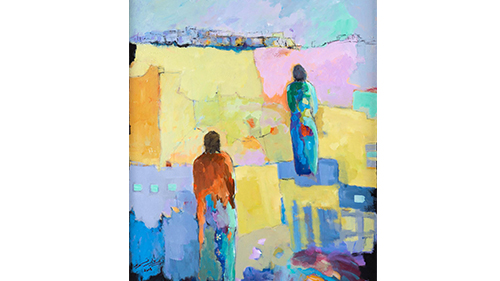 Inauguration of Mariam Fakhro’s Exhibition” Daylight” Art Center 