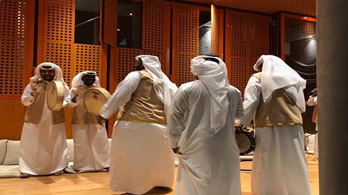 Dar Al Riffa Youth Music Band, Performed an evening of Sweet Traditional Folk Music