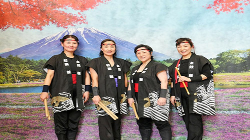 Japanese Traditional Drum Performance - Taiko ensemble “MIYABI”  at the Cultural Hall, in Cooperation with the Japanese Embassy
