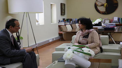 H.E Shaikha Mai Receives Chinese Ambassador, Joint cultural relations discussed  
