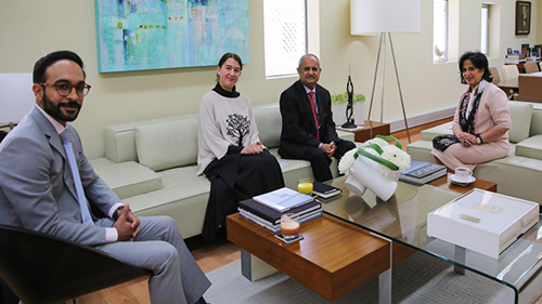 H.E Shaikha Mai Receives TAMKEEN CEO