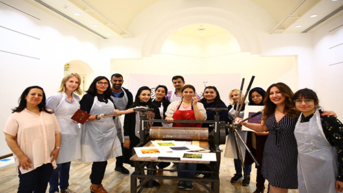 Culture Authority’s Woodcut Printing Technics Workshop