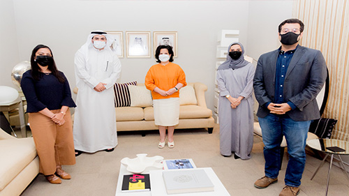 H.E receives Winners of “A Bench in Muharraq” Competition, H.E: Awarded projects will be key landmarks along Pearling Path to be finished this year

