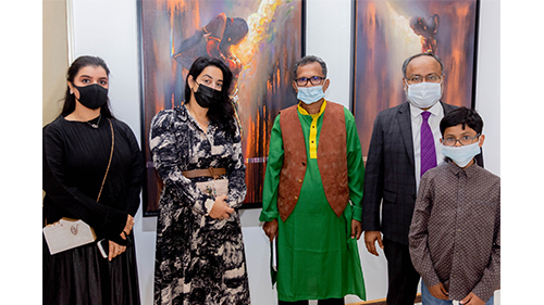 Art Exhibition Opening “Hope of Life” at the Art Center

