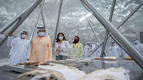 His Highness Mohammed Bin Rashid Visits Bahrain’s Pavilion at Expo Dubai 2020