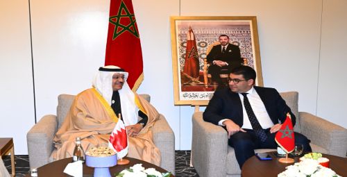President of the Bahrain Authority for Culture and Antiquities Meets Moroccan Minister of Youth, Culture, and Communication in Rabat

